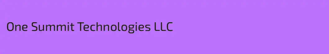 One Summit Technologies LLC